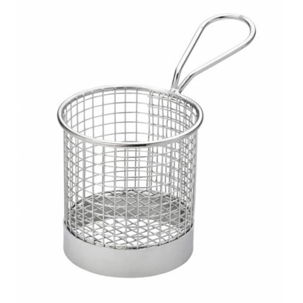 Nakshatra Stainless Steel Round Welded Basket Filter Fryer