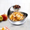 Nakshatra Stainless Steel Chip & Dip Bowl