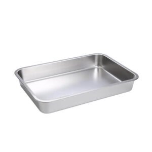 Nakshatra Stainless Steel Deep Square Tray