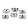 Nakshatra Stainless Steel Apple Halwa Plate Set